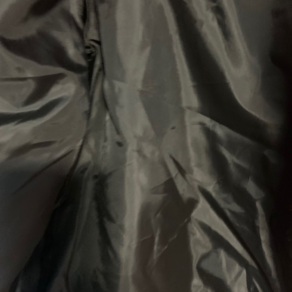 Red plush faux fur jacket - Picture 4 of 4